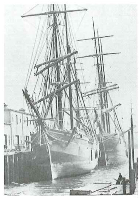 Clippership Wharf circa 1850