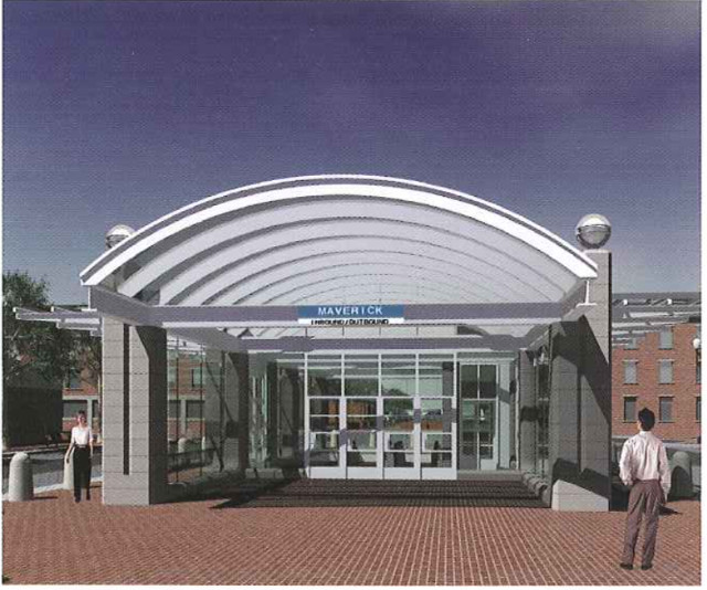 Maverick Station: MBTA redesign proposal