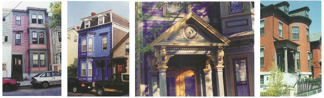 Historic homes in East Boston neighborhoods